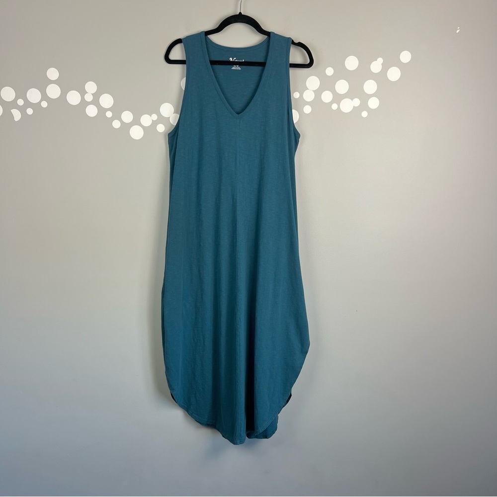 Natural Reflections Teal Sleeveless Dress